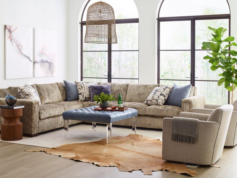 Heath Sectional, Ken Swivel Chair