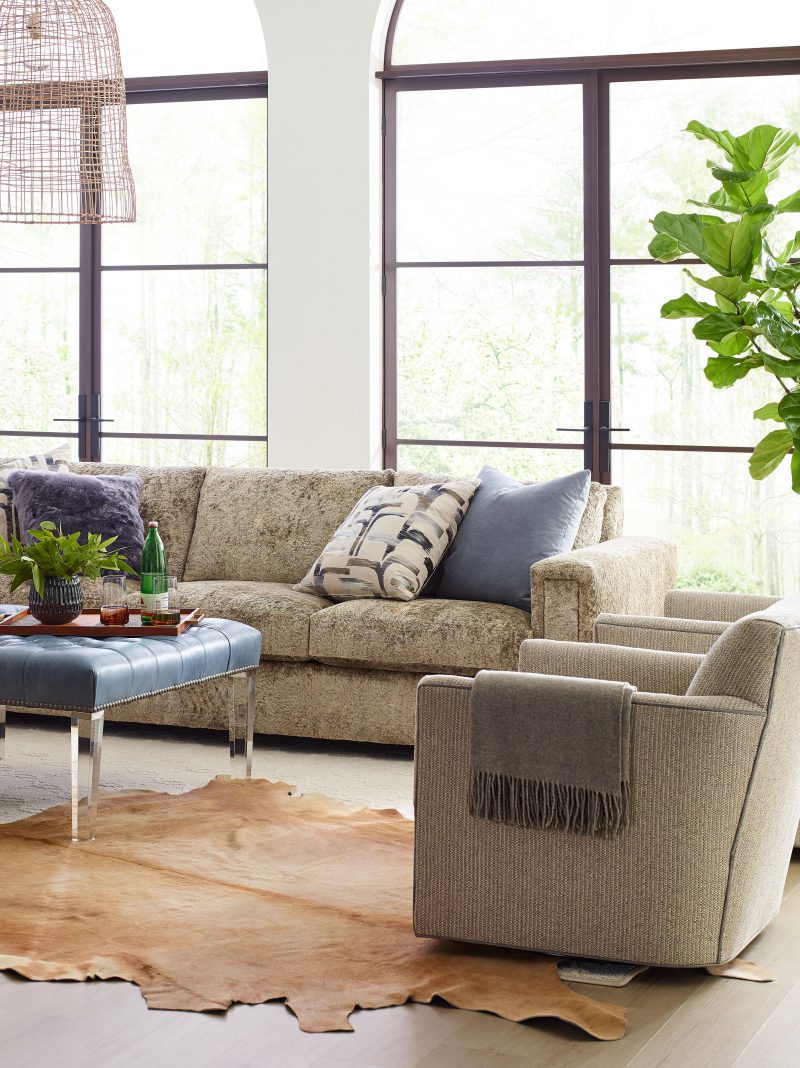 Heath Sectional, Ken Swivel Chair