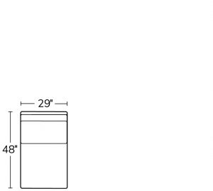 Armless Chair 13AC