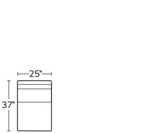 Armless Chair 16AC