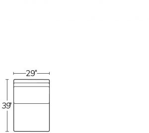 Armless Chair 20AC
