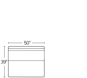 Armless Loveseat 20AL