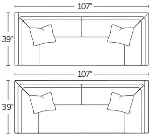 Left Sofa Return 20LSRRight Sofa Return 20RSR