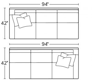 Left Arm Sofa 23LASRight Arm Sofa 23RAS
