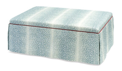 Lily Large Rectangular Skirted Ottoman 269