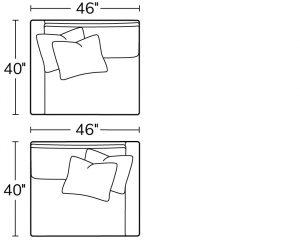 Left Arm Chair 30LACRight Arm Chair 30RAC
