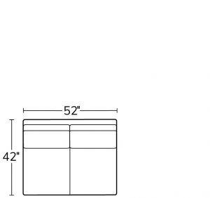 Armless Loveseat 31AL