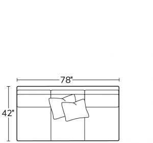 Armless Sofa 31AS