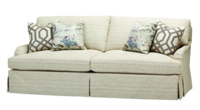 Emma Skirted Two Cushion Sofa 4831
