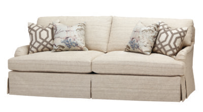 Emma Skirted Two Cushion Sofa 4831