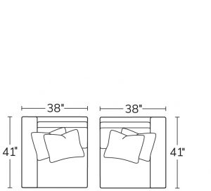 Left Arm Chair 71LACRight Arm Chair 71RAC