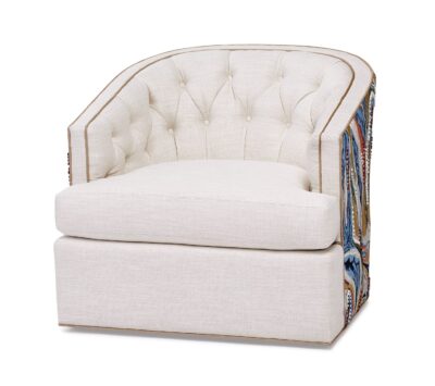 Bardot Tufted Swivel Chair 723