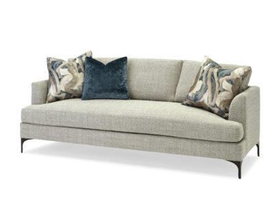 Lauren Bronze Bench Cushion Sofa 7341