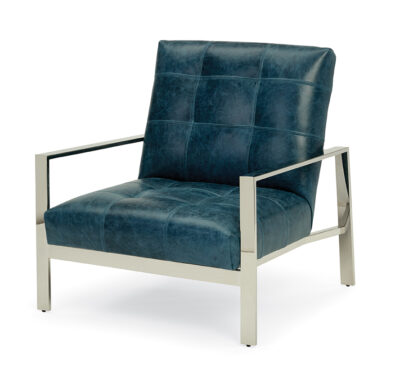 Arlo Tufted Chrome Chair 697