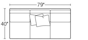 Armless Sofa 38AS