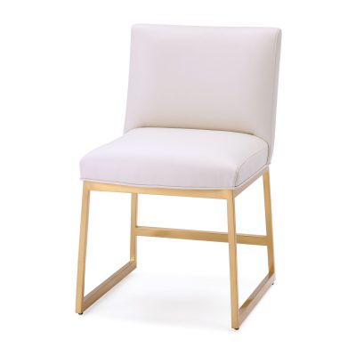 Ines Brass Side Chair 820