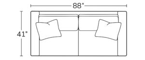 Short Sofa 9135