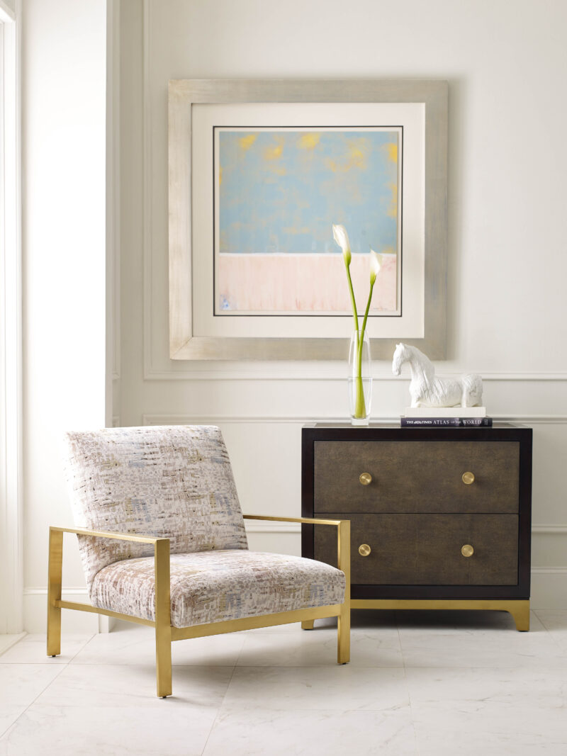 Arlo Brass Chair