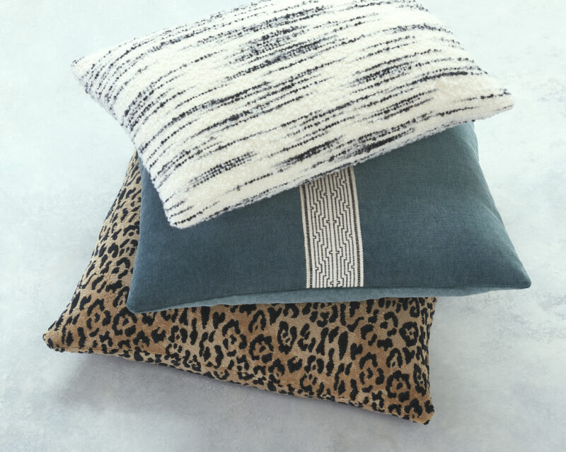 A stack of pillows