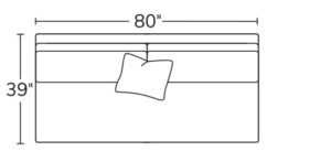 Armless Sofa 19AS