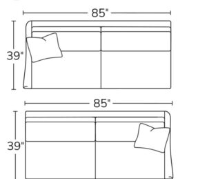 Left Arm Sofa 18LASRight Arm Sofa 18RAS