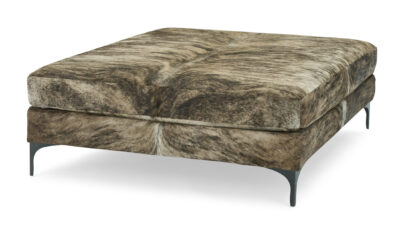 Lauren Iron Square Ottoman 817
