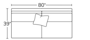 Armless Sofa 18AS