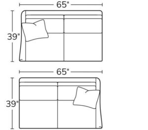 Left Arm Loveseat 18LALRight Arm Loveseat 18RAL