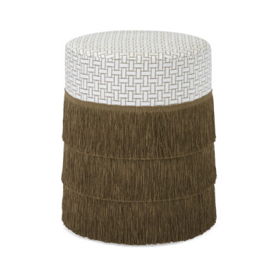 Westby Cylinder Swivel Ottoman 120