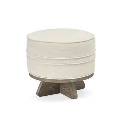 Bali Pecan Ottoman 46