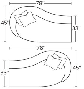 Left Arm Cuddle Sofa 10LDSRight Arm Cuddle Sofa 10RDS